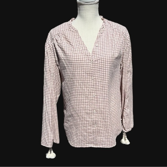 🌻NEW Paige Torin Sandy Shell/Spice Blouse Size Small - Picture 3 of 11